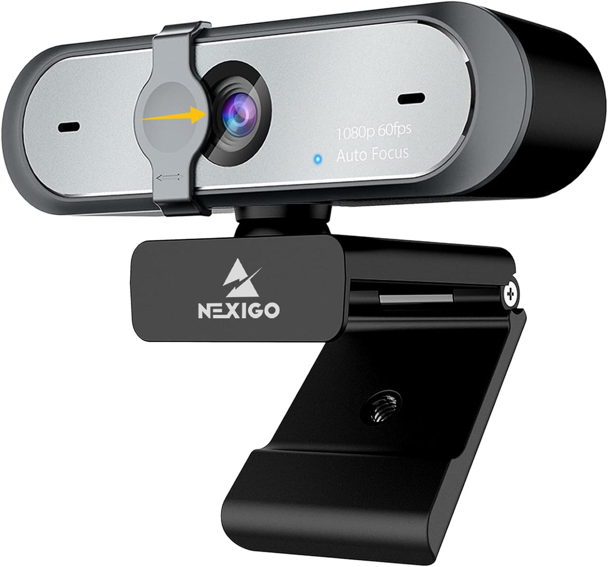 1080P 60FPS Webcam with Dual Microphone & Cover W97459