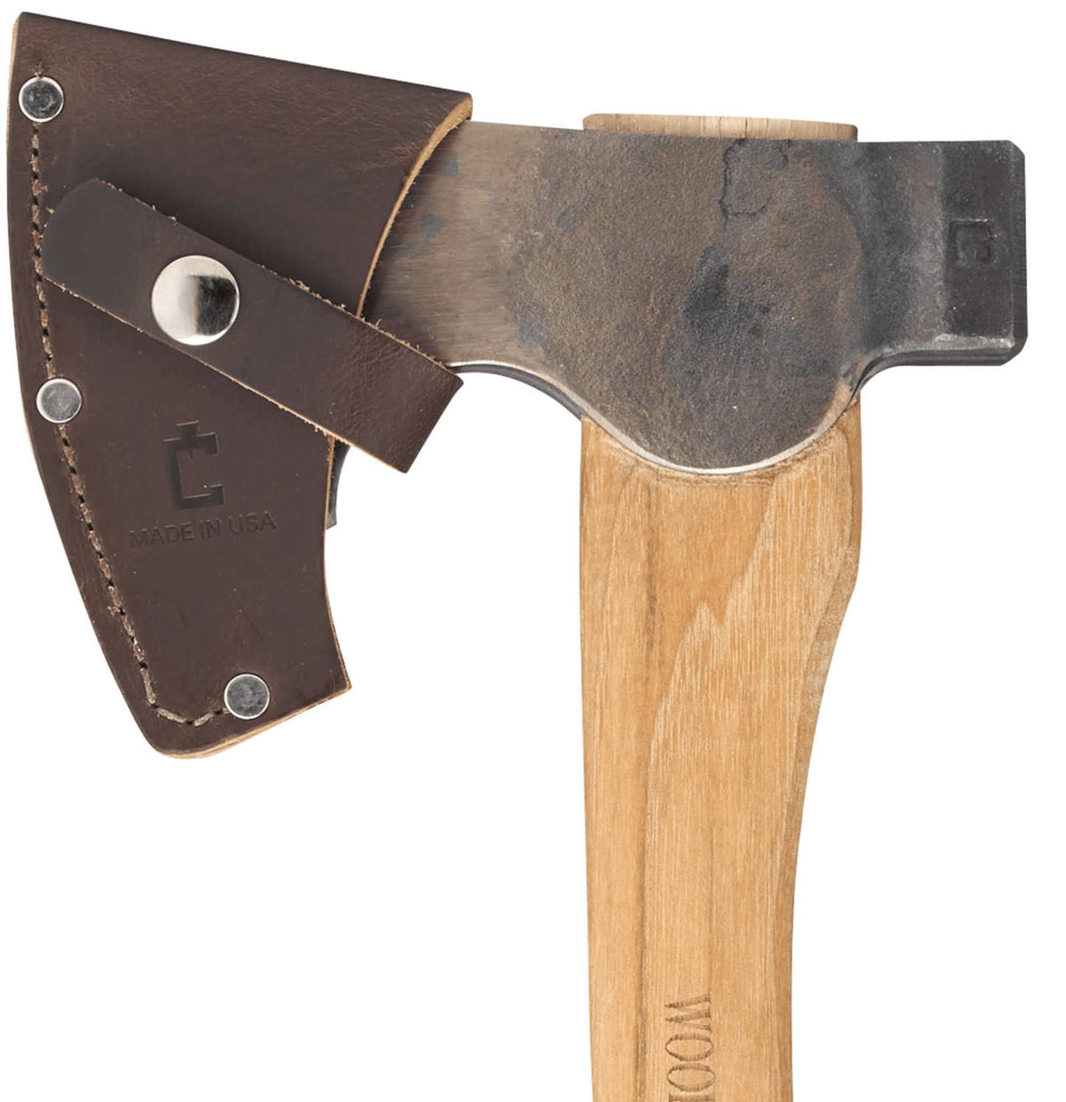 1.7# Wood-Craft Camp Carver Axe, 16x22 Curved Handle Axe R39236