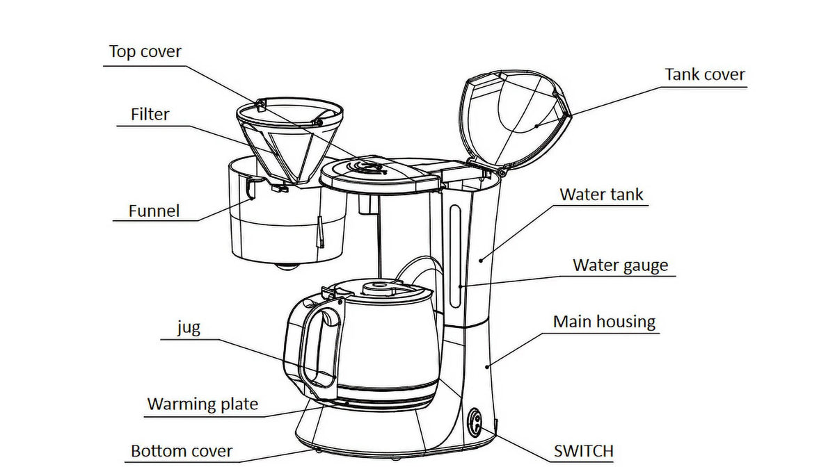 10-Cup Coffee Maker A79807