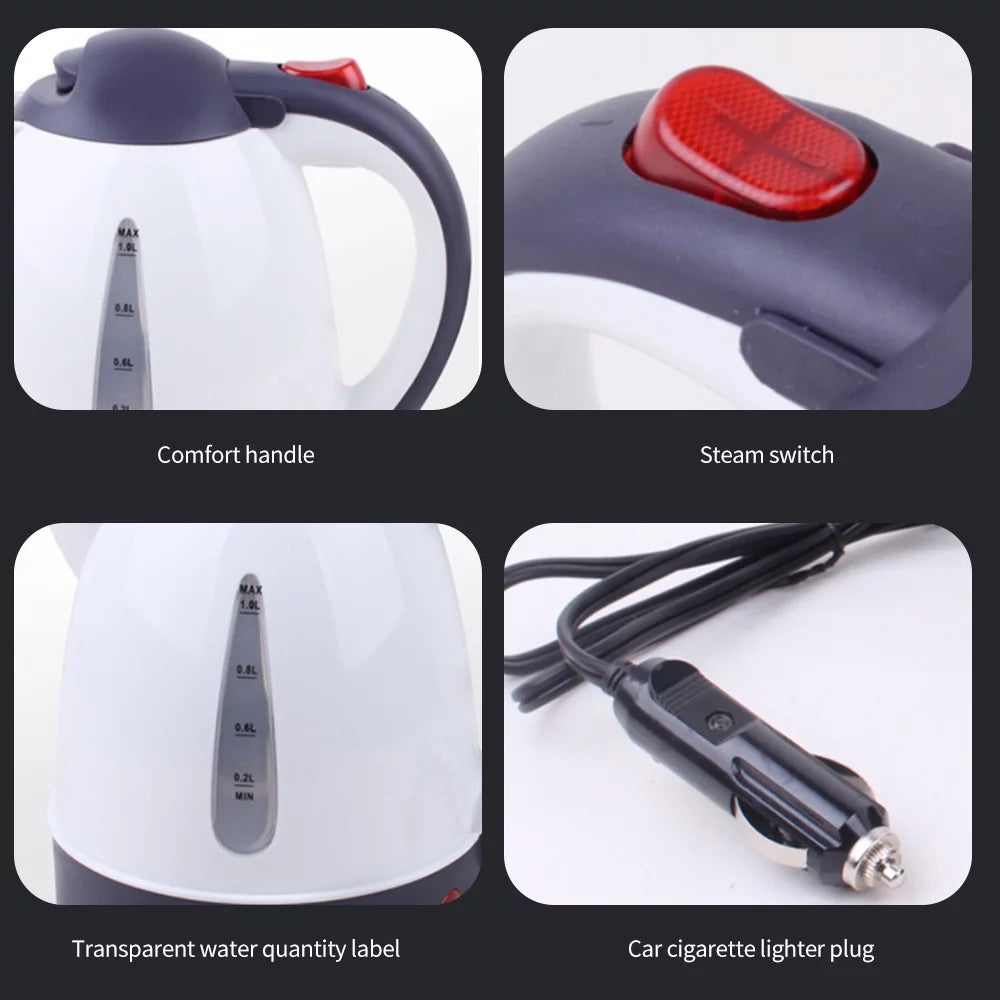 1000mL 24V 250W Portable Car Electric Kettle R503957