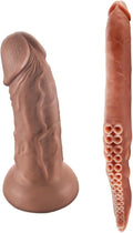 16.5 Inch Double Ended Dildo with Suction Cup V278