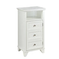 1 Cubby Wooden Cabinet with Marble Top T590861