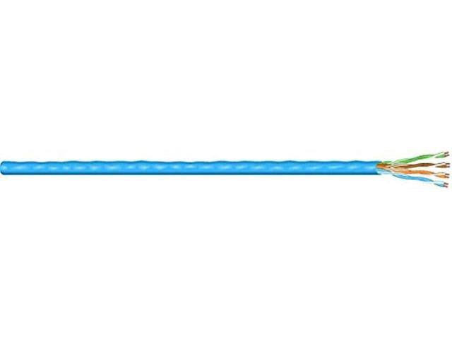 23/4 CAT6 Ethernet Riser Blue Data Cable Cord, 500 ft V622943
