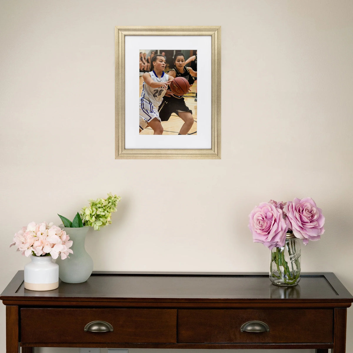 20x28 Inch Muted Prosecco Gold Picture Frame A68693