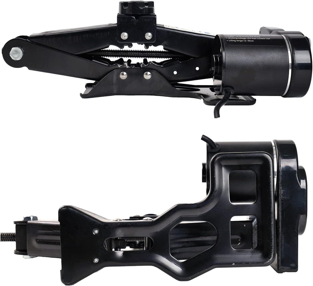 2 Ton 12V Electric Car Jack Kit Black Pack of 2 M914347