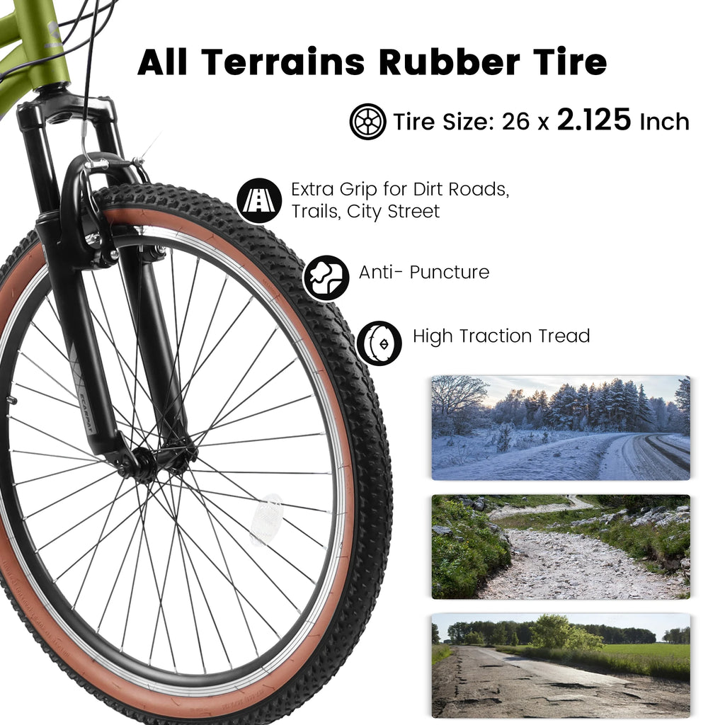 24 inch 21-Speed Mountain Bike with Disc Brake M445968