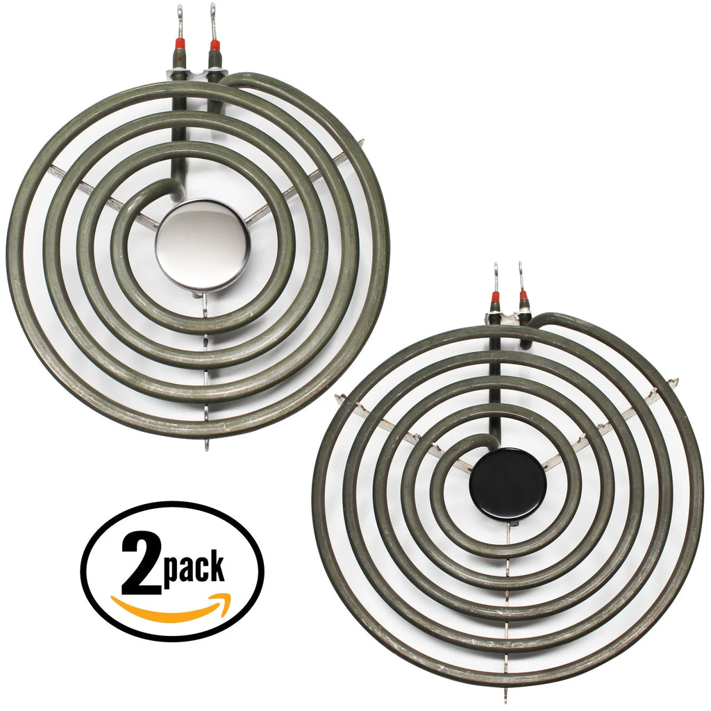 2-Pack 8 inch 5 Turns & 6 inch 4 Turns Surface Burner Elements O9223