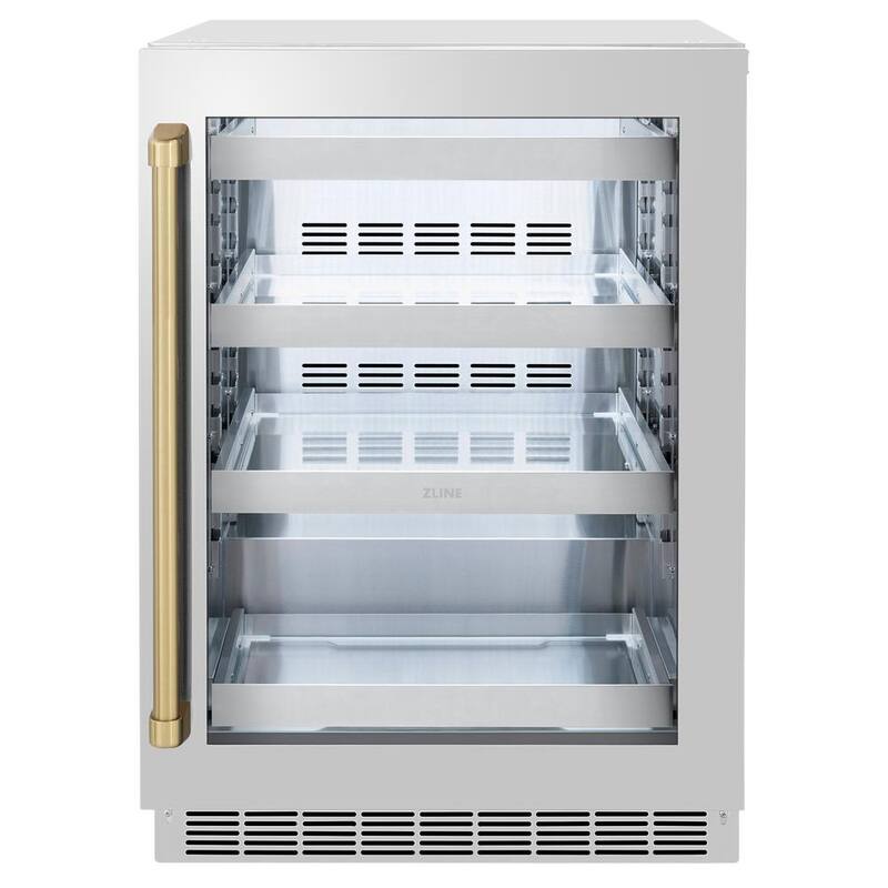 24 in. Single Zone Beverage Fridge with Glass Door O4030