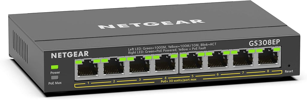 16-Port PoE Gigabit Ethernet Plus Switch with 15 x PoE+ @ 180W, 1 x 1G SFP Port B79277