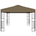 Waterproof Shelter Tent Cover Canopy Taupe V44219