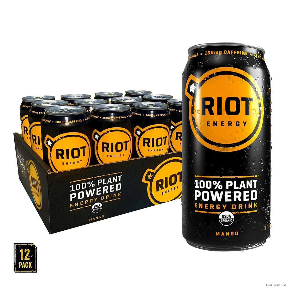 16 Oz Pack Of 12 Plant Powered Energy Drink O684