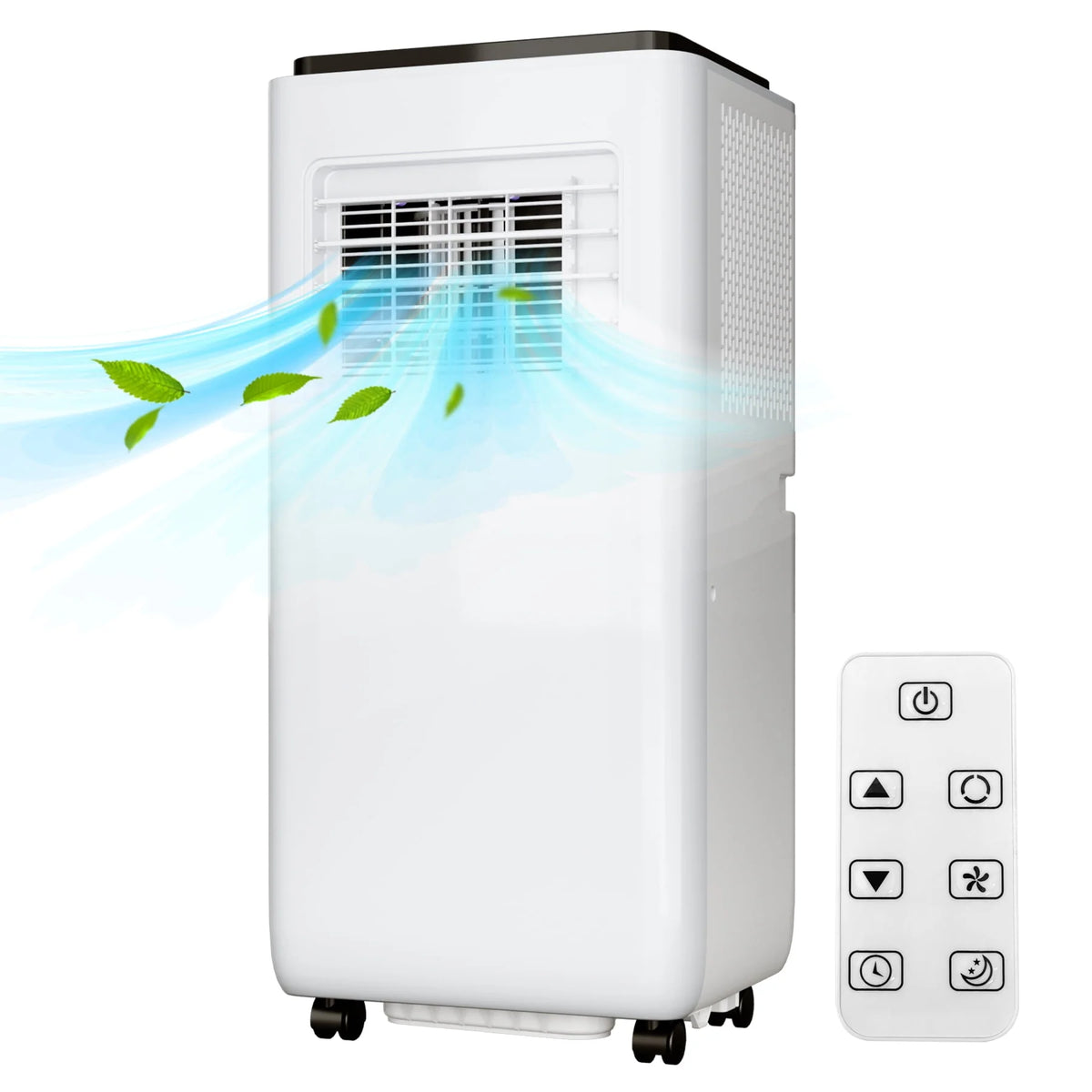 10,000 BTU Dual Hose Portable Air Conditioner and Heater I839