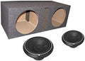 15" 1600W Dual Vented Car Subwoofers Sub Box V509