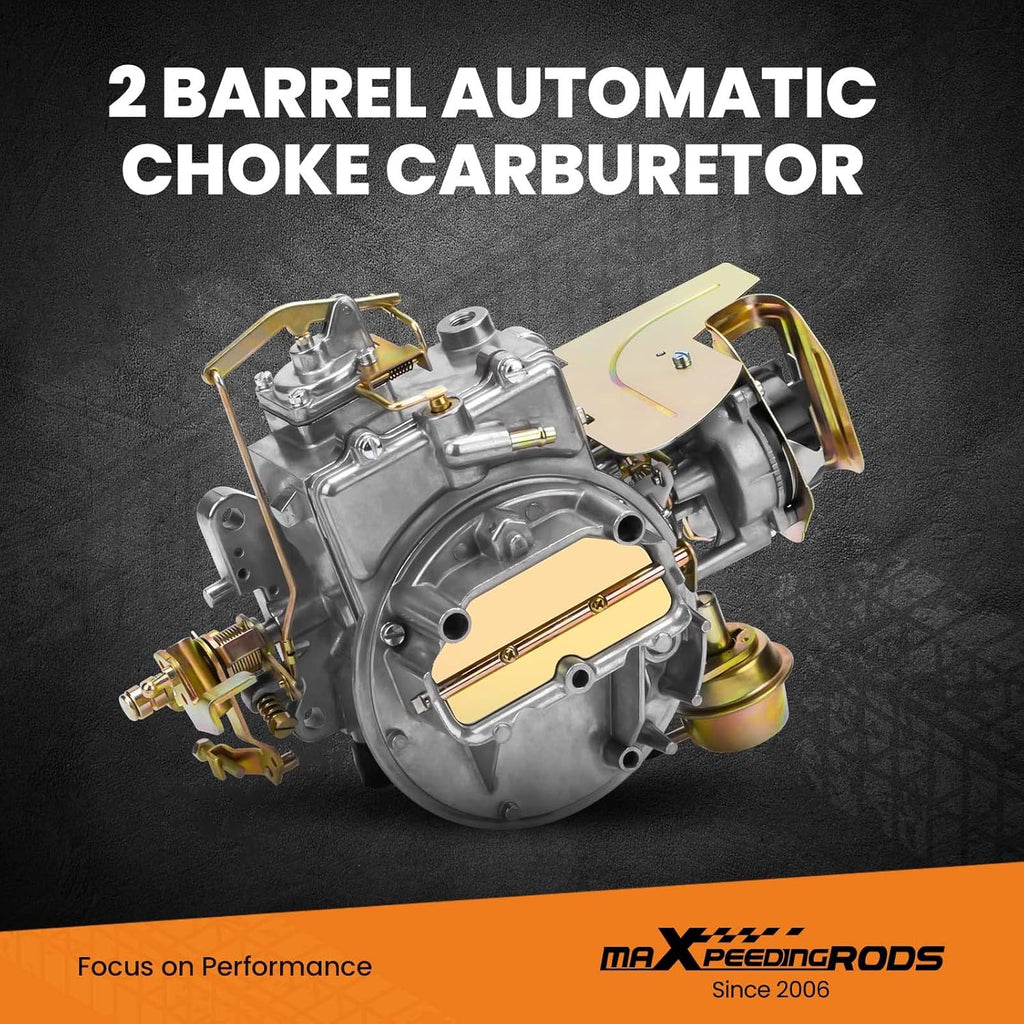 2 Barrel Carburetor with Electric Choke and Mounting Gasket T816649