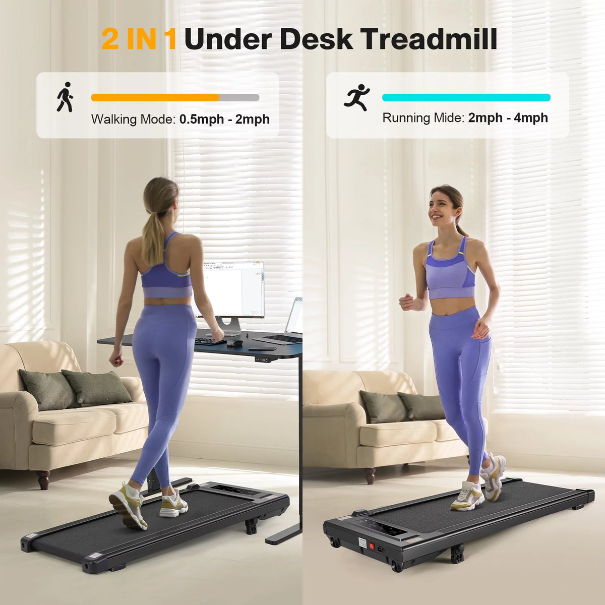 2.5HP Incline Compact Treadmill P771