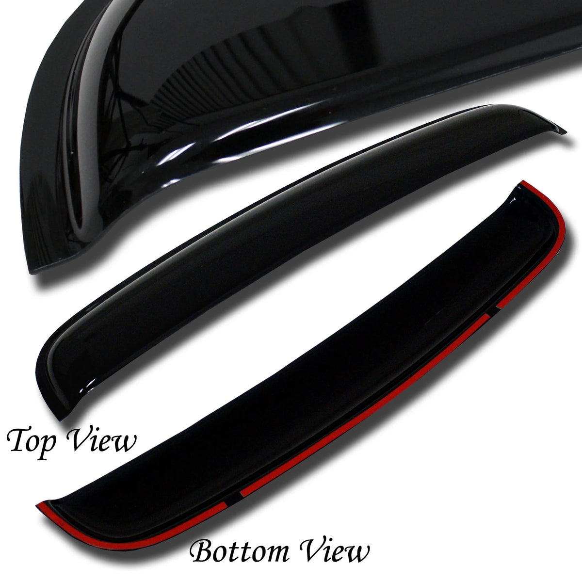 1080mm 42.5" Sunroof Deflector Visor 1 Pc Set O12390