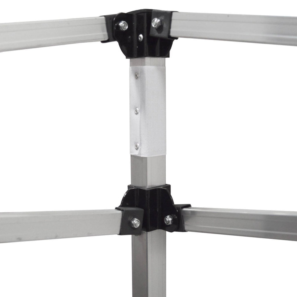 10 ft. x 10 ft. White Aluminum Pop-Up Canopy A605600