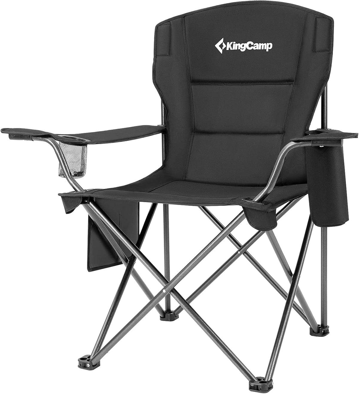 2 Pack Heavy Duty Oversized Folding Camping Chairs T115087
