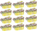 12 Pack Heavy Duty Ratchet Tie Down Straps with Aluminum Handle C917854