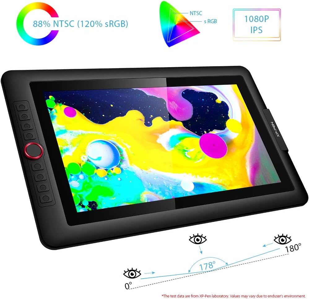 15.6 Inch Drawing Monitor with 8192 Levels Pen Pressure D508