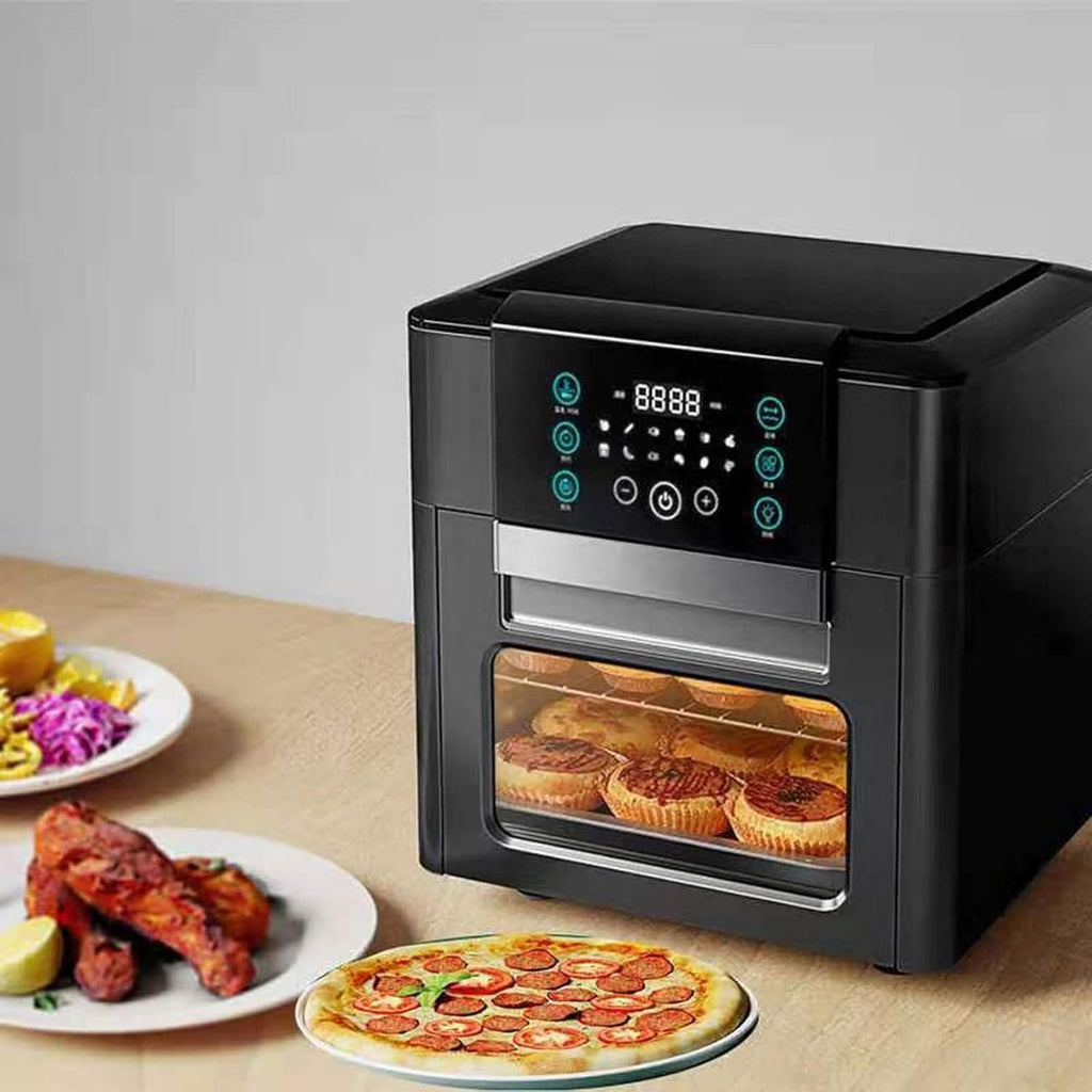 12L Air Fryer Oven Toaster Rotisserie Dehydrator with LED Digital Touchscreen W68011