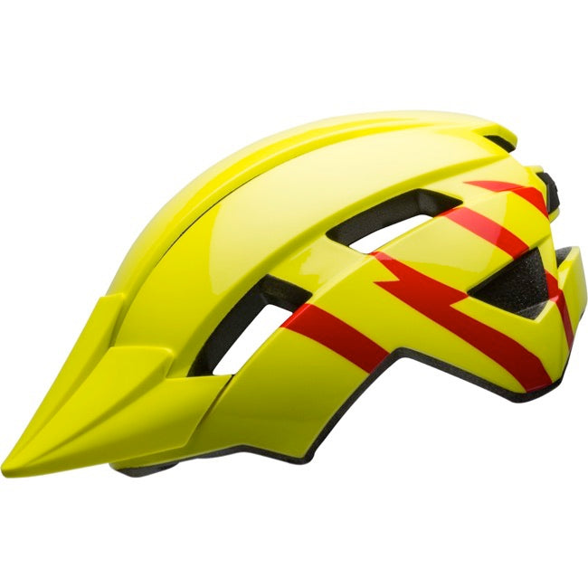 Child Helmet Hi-Viz/Red W7552