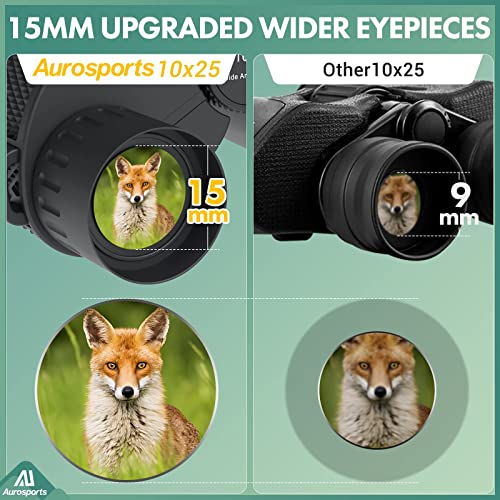 10x25 Folding Compact Binoculars D596
