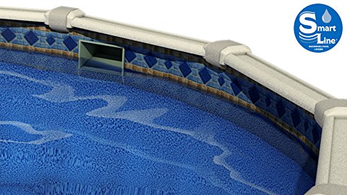 18-Foot Round Liner 52-Inch Wall Height 25 Gauge Virgin Vinyl P99059