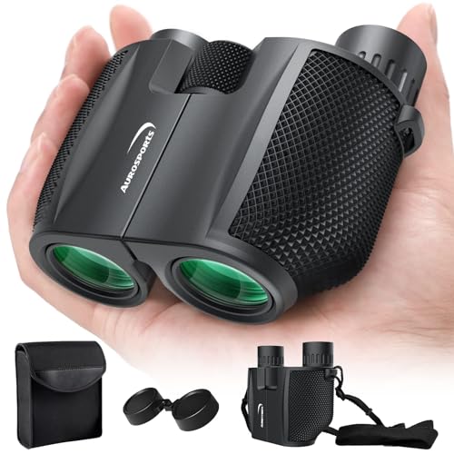 10x25 Folding Compact Binoculars D596