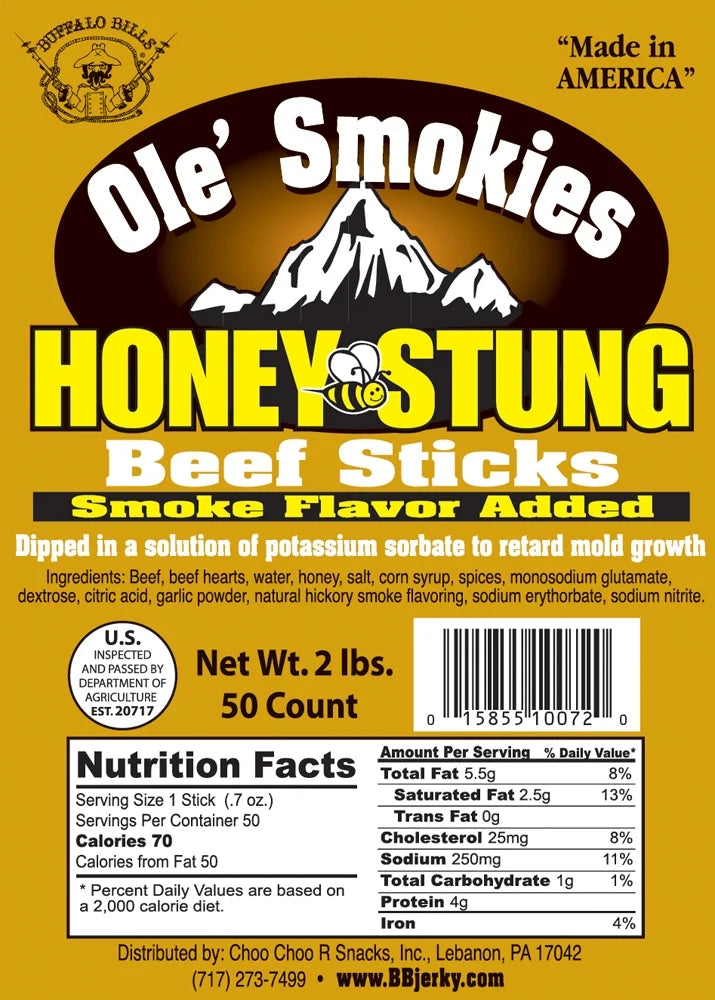 2-lb Beef Sticks O39780