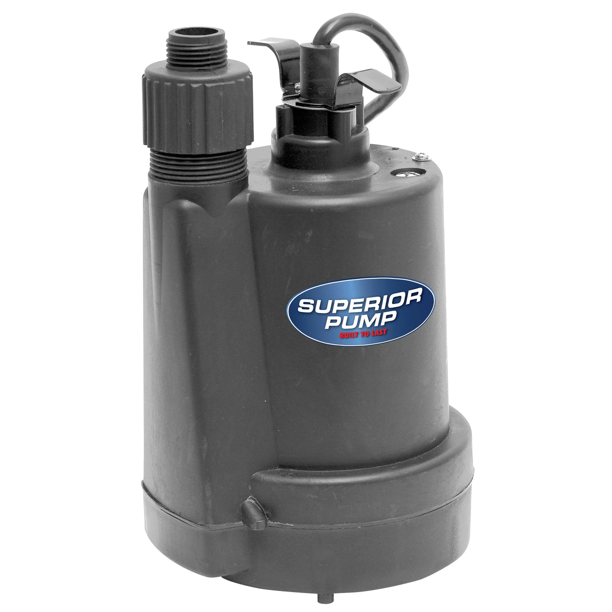 1/5 HP Thermoplastic Submersible Utility Pump with 10-Foot Cord T524