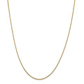 14kt Yellow Gold Diamond Cut Wheat Chain 24 inch Q3641