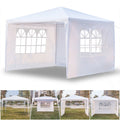10 x 10 Canopy Tent with 3 Removable Sidewalls and Portable Bag M30571