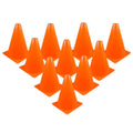 10 Pcs Traffic Cones 7 Inch Multipurpose Cones for Football Training S7274