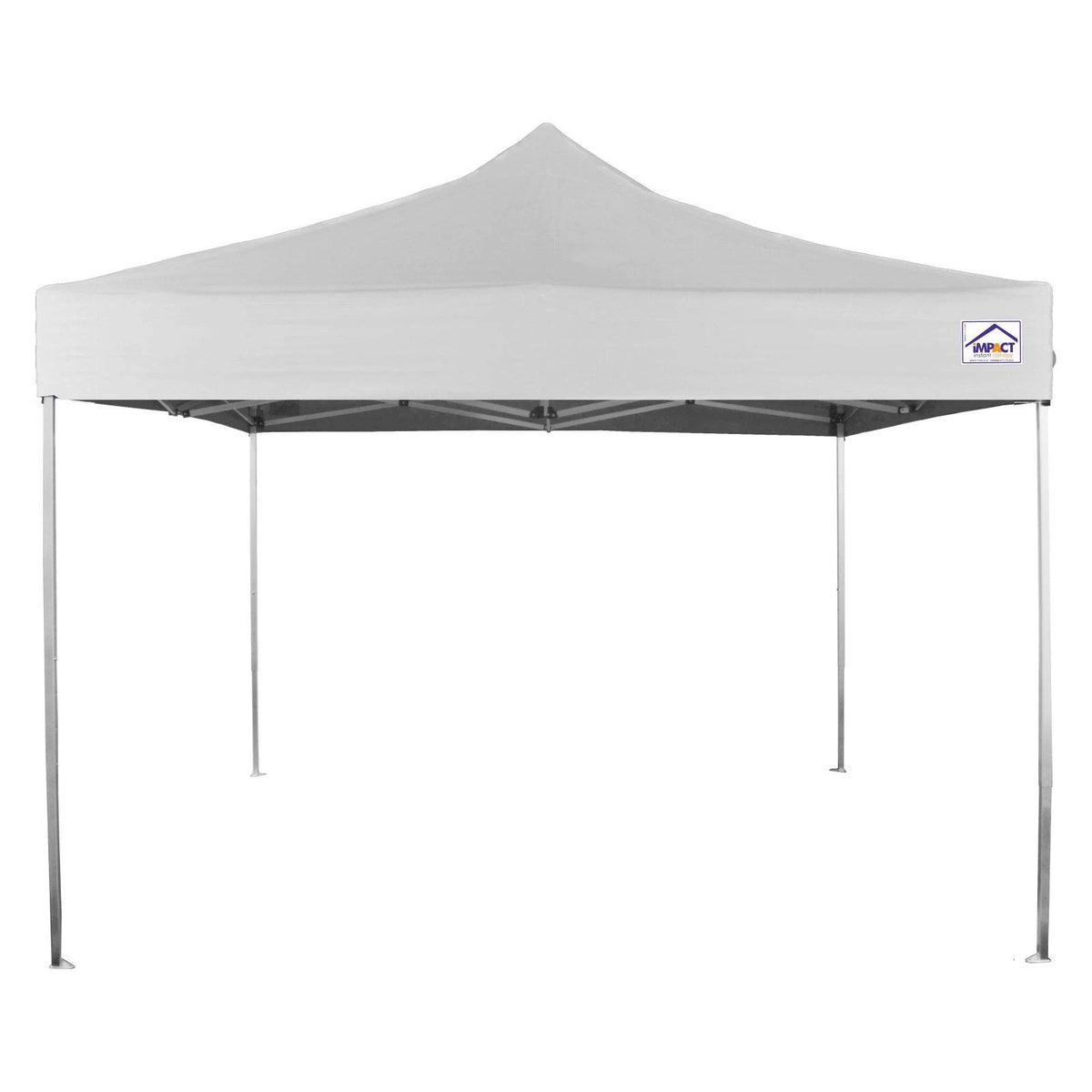 10 ft. x 10 ft. White Aluminum Pop-Up Canopy A605600