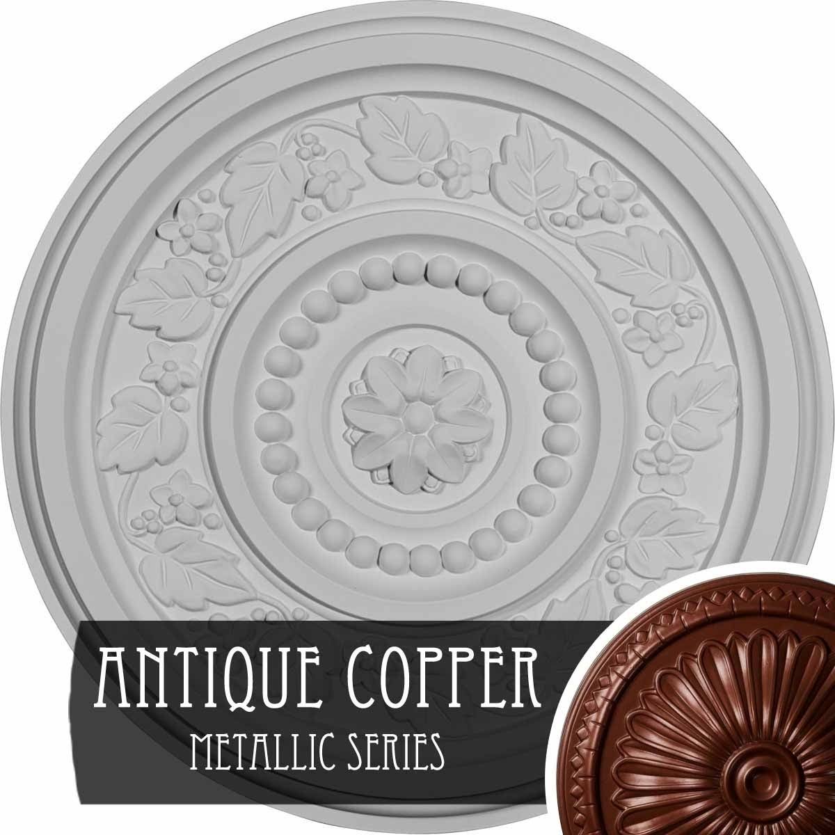 16 1/8x22OD x 5/8x22P Marseille Ceiling Medallion N4221