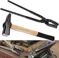 16” Wolf Jaw Tongs and Hammer Tool Set, Pack of 2 B312