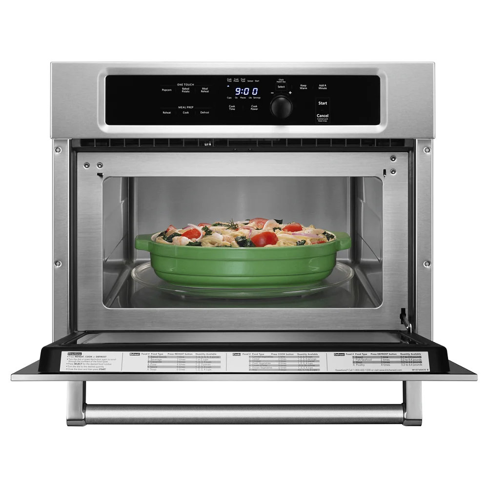 24" Wide 1.4 Cu. Ft. Built-In Microwave - Stainless Steel H37512