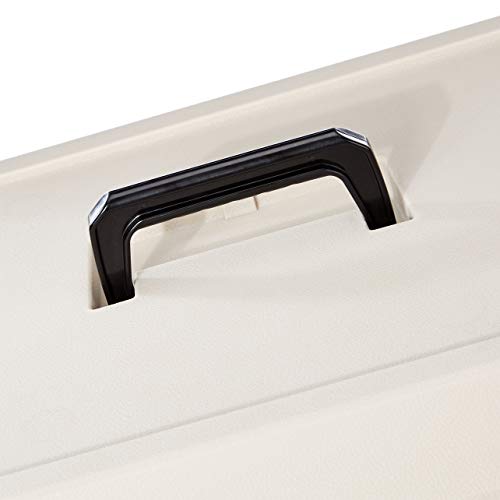 2-Door Top-Load Hard-Sided Pet Carrier, Gray & Blue, 22.8 x 15.0 x 13.0 inches I714191
