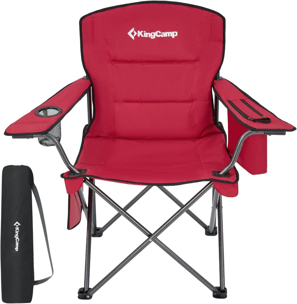 2 Pack Heavy Duty Oversized Folding Camping Chairs T115087