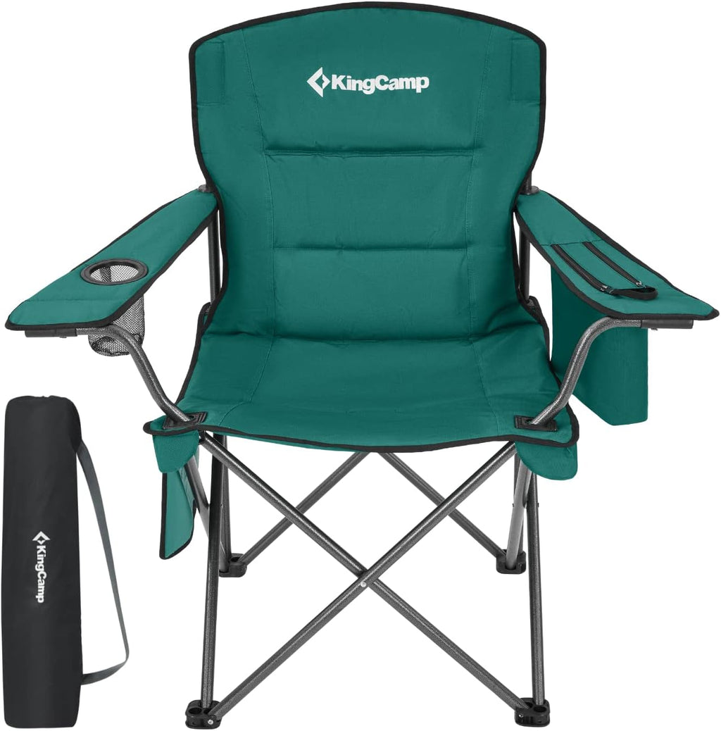 2 Pack Heavy Duty Oversized Folding Camping Chairs T115087