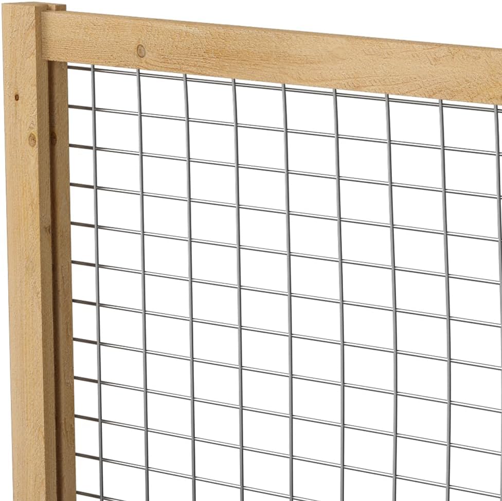 2 Pack 23.5" Cedar Garden Fence E356