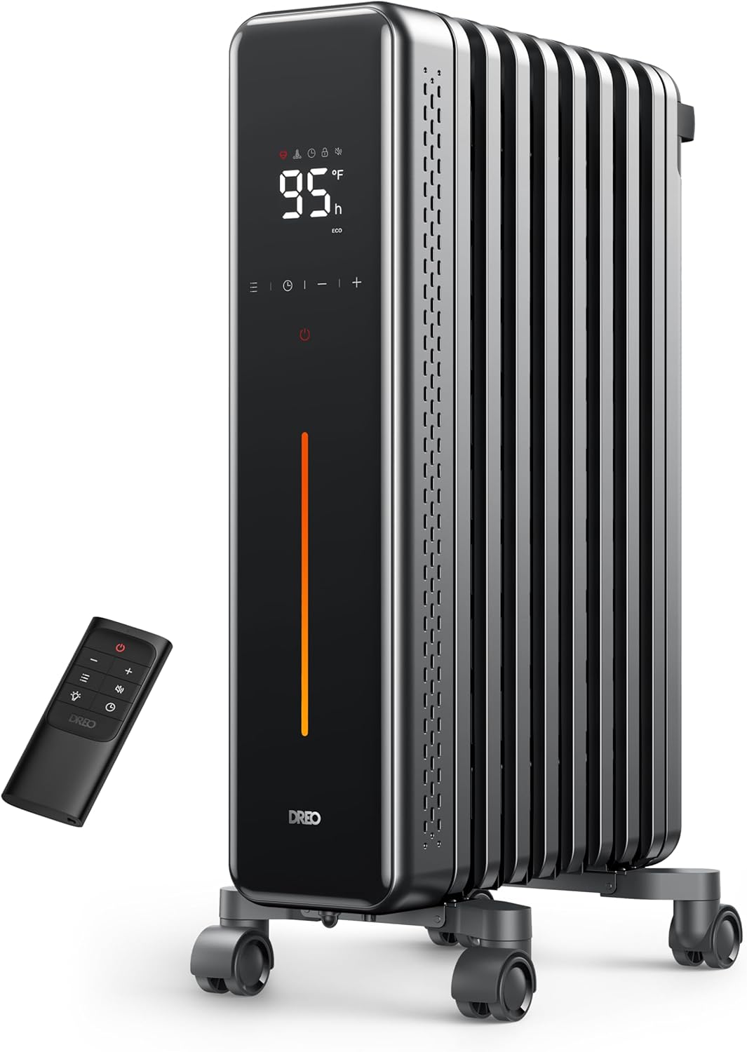 1500W Oil Filled Radiator Heater with Remote Control D736