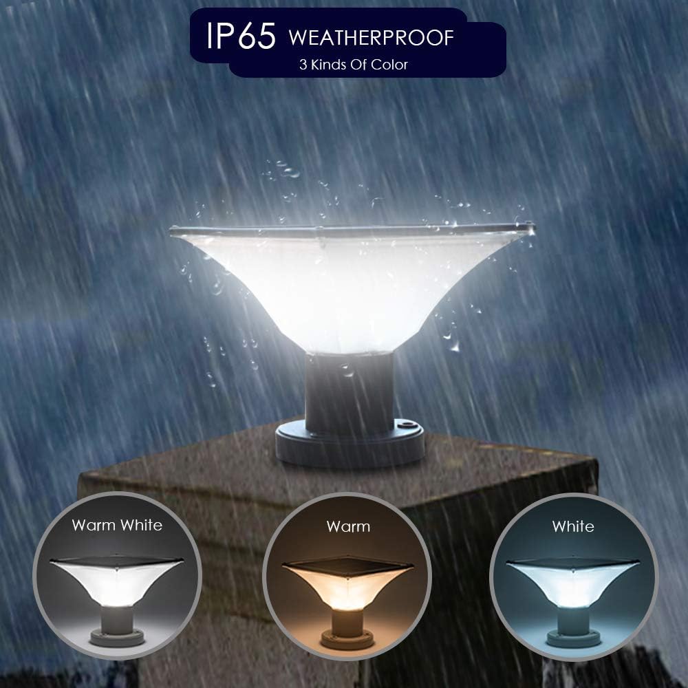2 Pack Solar Post Cap Lights R1553