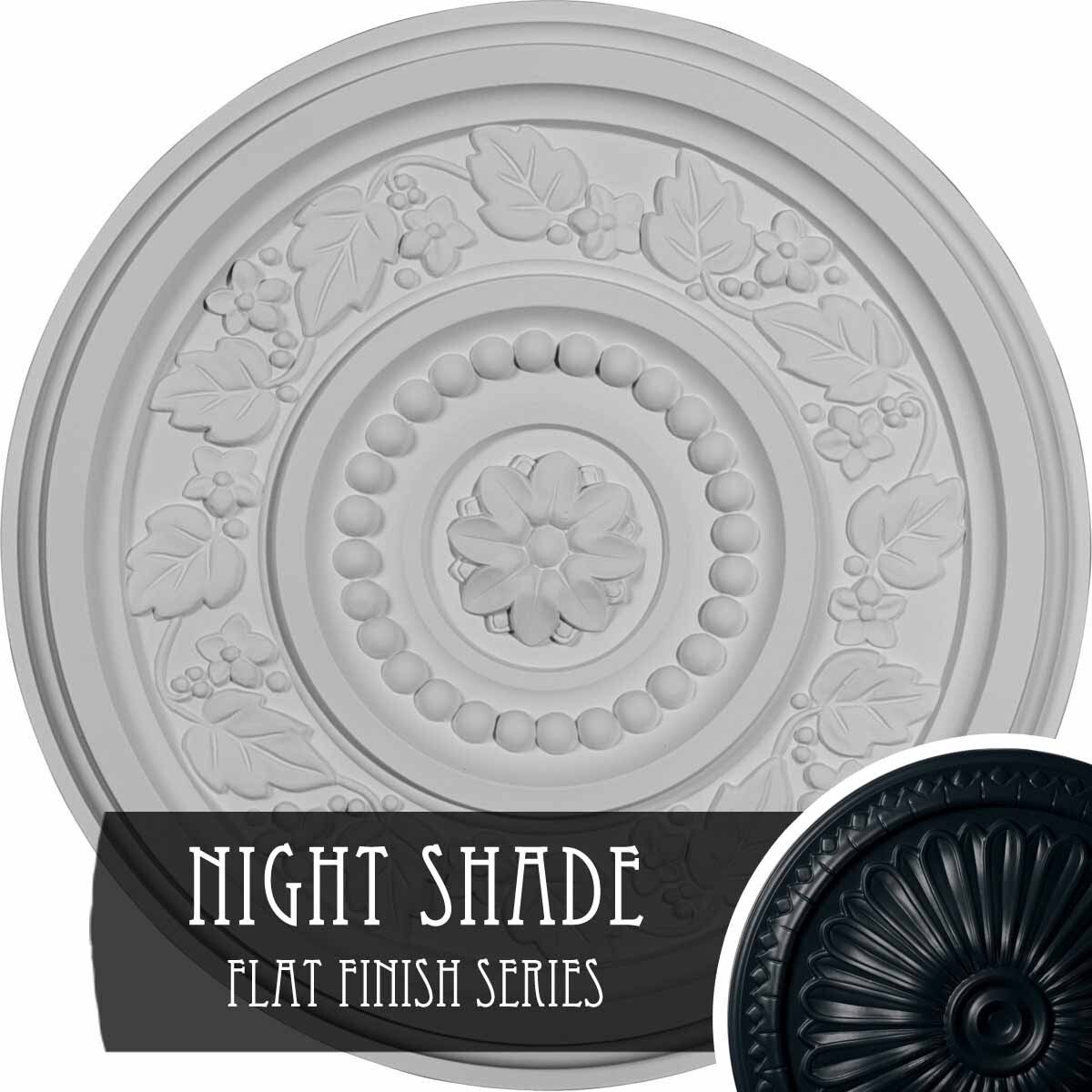 16 1/8x22OD x 5/8x22P Marseille Ceiling Medallion N4221