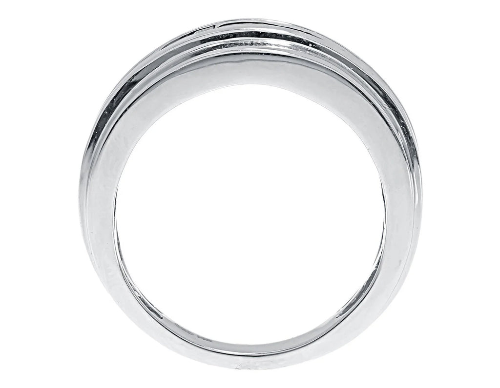 14k White Gold Five Stone Diamond Ring E566927
