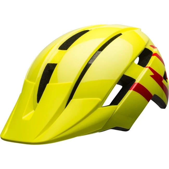 Child Helmet Hi-Viz/Red W7552