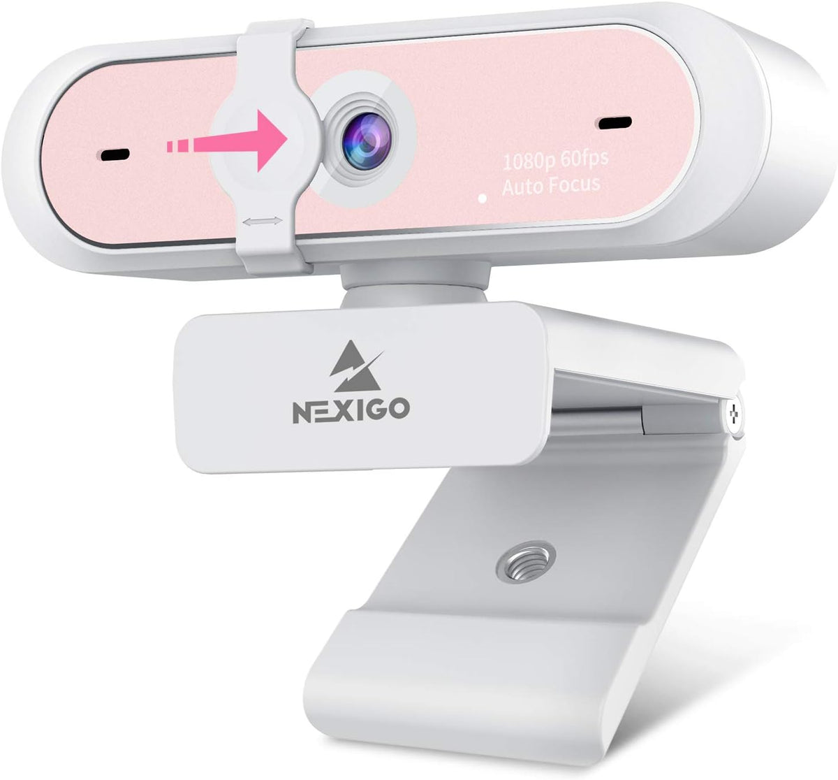 1080P 60FPS Webcam with Dual Microphone & Cover W97459