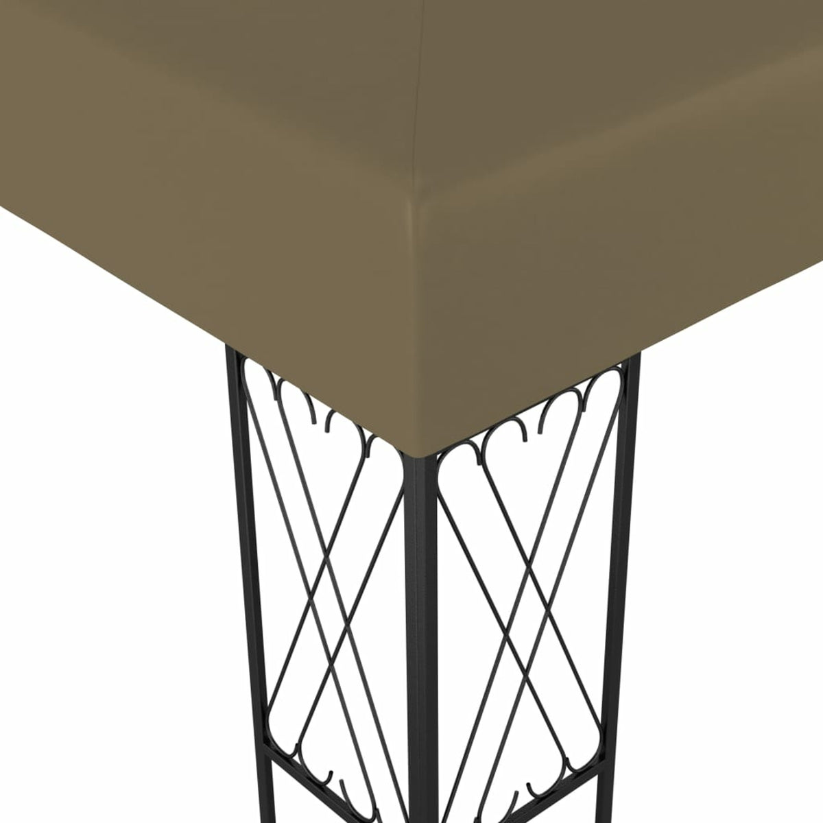 Waterproof Shelter Tent Cover Canopy Taupe V44219