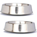 2 Pack Stainless Steel Non Skid Pet Bowl R877